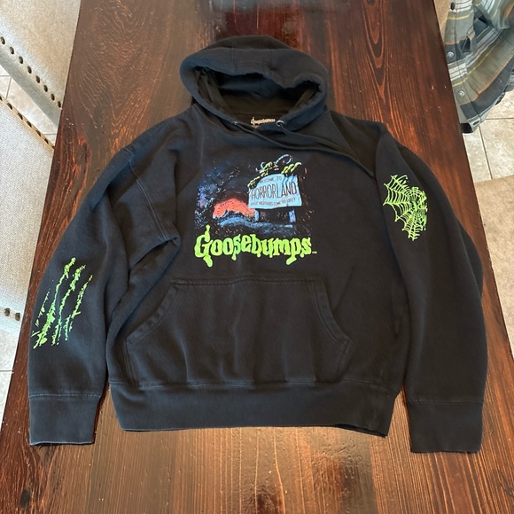 Goosebumps Other - Vintage Goosebumps Black Hoodie for Kids